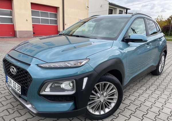 Hyundai Kona cena 68000 przebieg: 15000, rok produkcji 2018 z Kutno małe 106